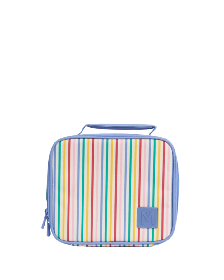 Montiico Medium Insulated Lunch Bag - Fruity Stripe