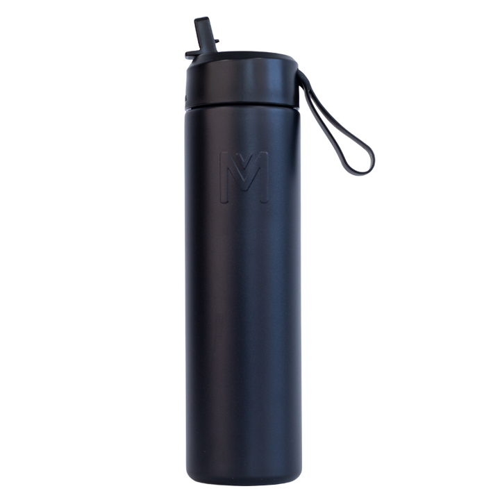 MontiiCo Fusion Sipper Lid Drink Bottle | Midnight - 700ml