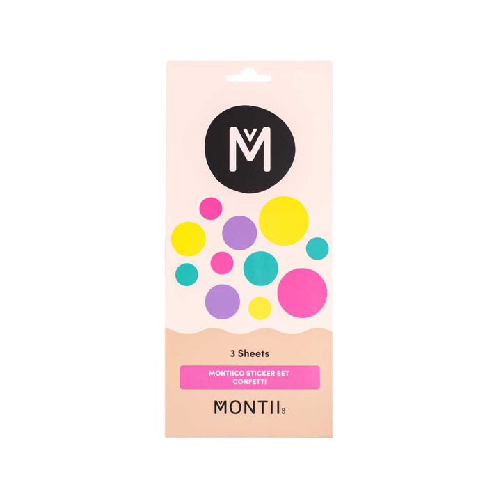 Montiico Vinyl Sticker Set - Confetti