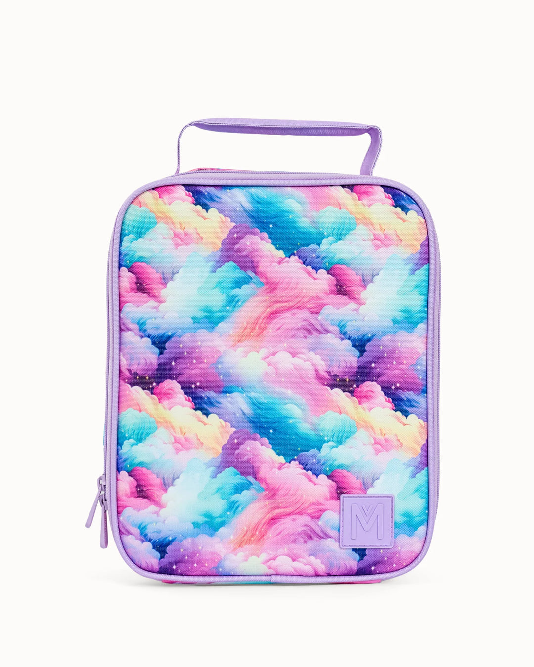 Montiico Large Insulated Lunch Bag - Candy Clouds