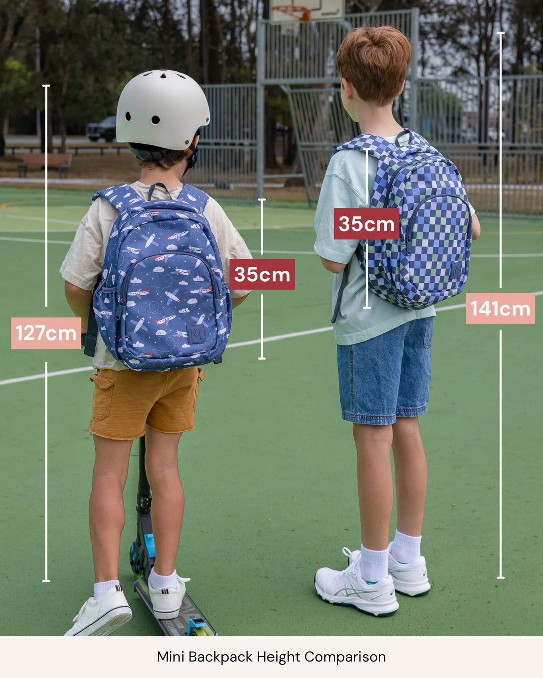 Montiico Mini Backpack - Checkmate