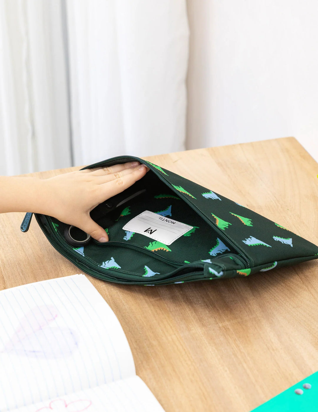 Montiico Pencil Case - Dinosaur