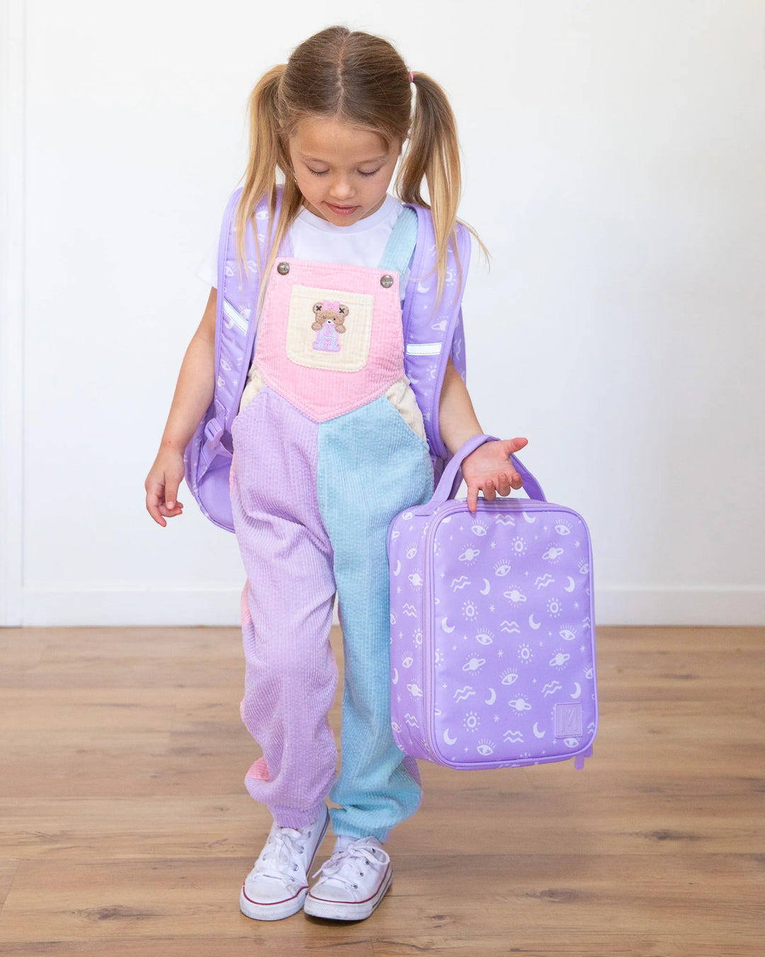 Montiico x Swaggies Large Insulated Lunch Bag - Cosmic Bloom