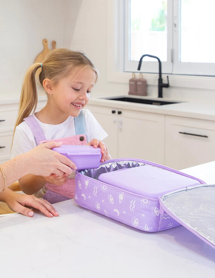 Montiico x Swaggies Large Insulated Lunch Bag - Cosmic Bloom