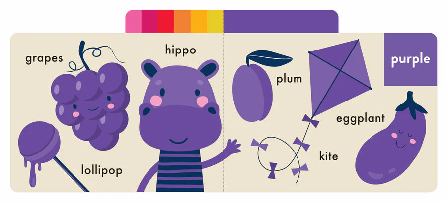 My First Colours Chunky Tabbed Board Book