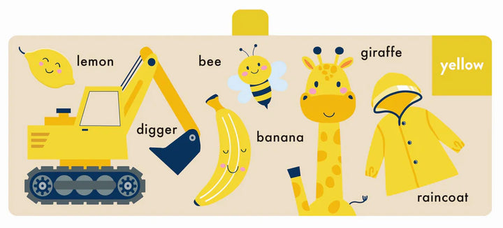 My First Colours Chunky Tabbed Board Book