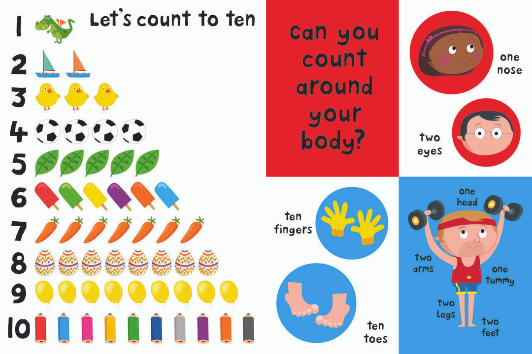 My Enormous Book of Numbers Jumbo Board Book