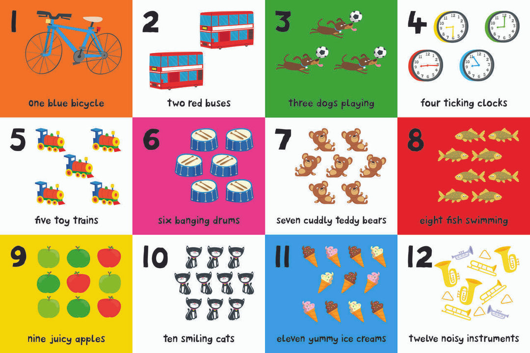 My Enormous Book of Numbers Jumbo Board Book