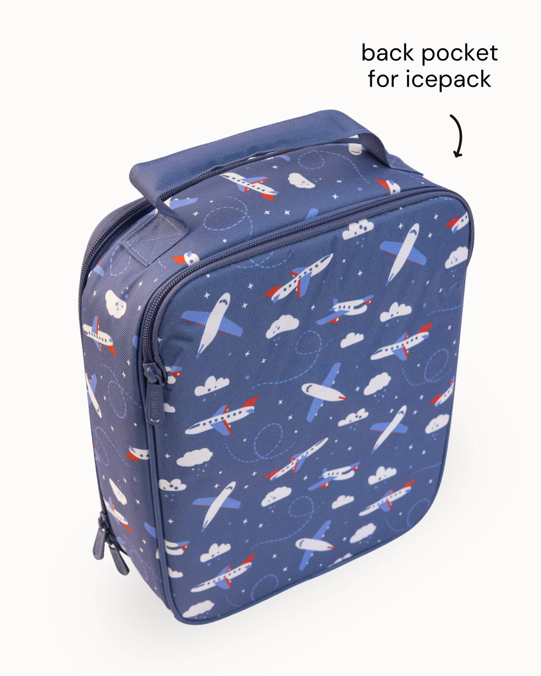 NEW Montiico Large Insulated Lunch Bag - Jetset