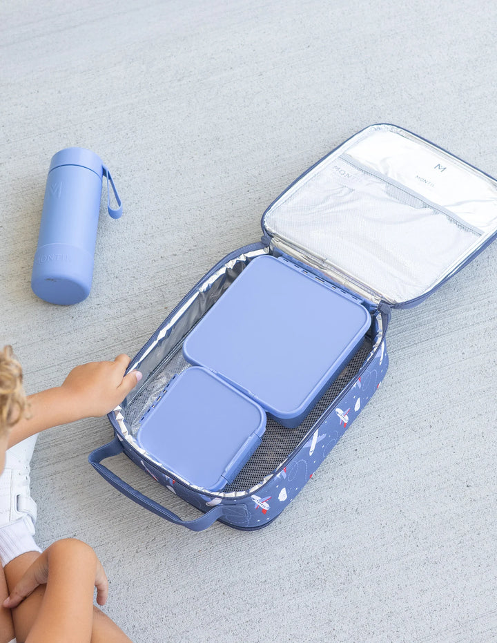 NEW Montiico Large Insulated Lunch Bag - Jetset