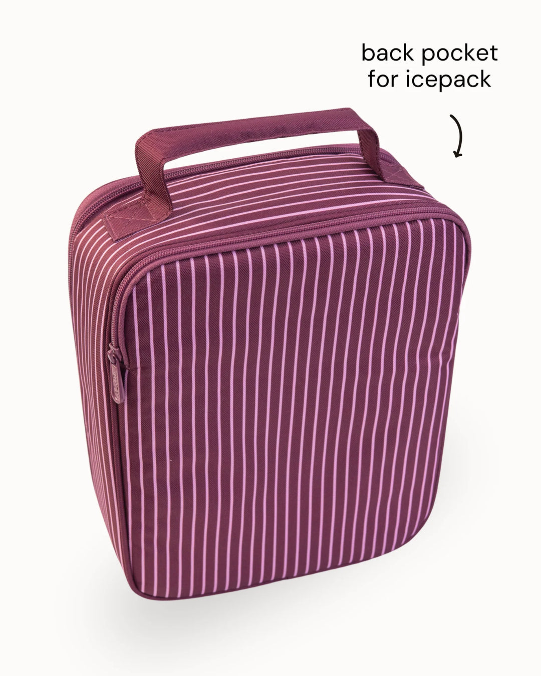 NEW Montiico Large Insulated Lunch Bag - Ruby