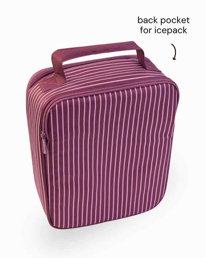 NEW Montiico Large Insulated Lunch Bag - Ruby