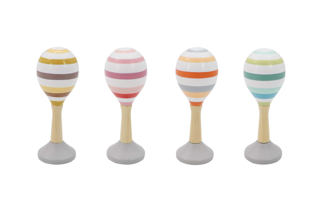 Pastel Wooden Musical Maracas