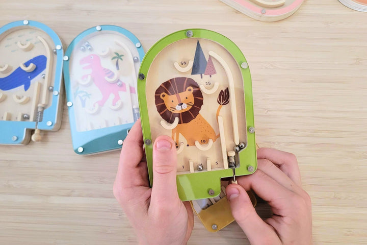 Wooden Mini Pinball Game