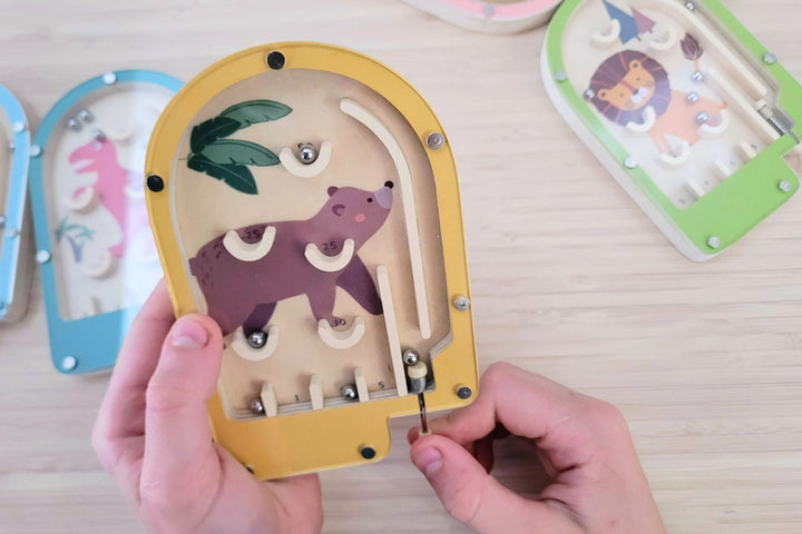 Wooden Mini Pinball Game