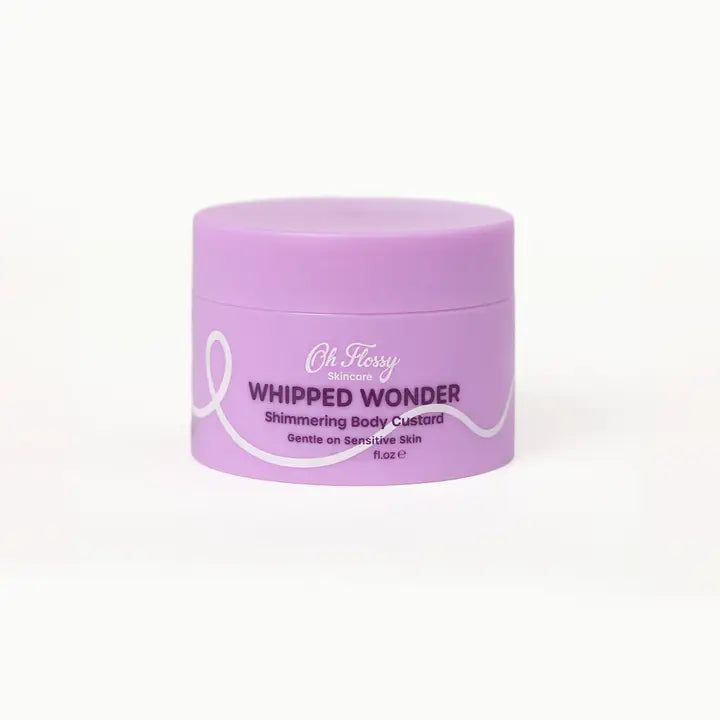 Oh Flossy Skincare Whipped Wonder - Shimmering Body Custard