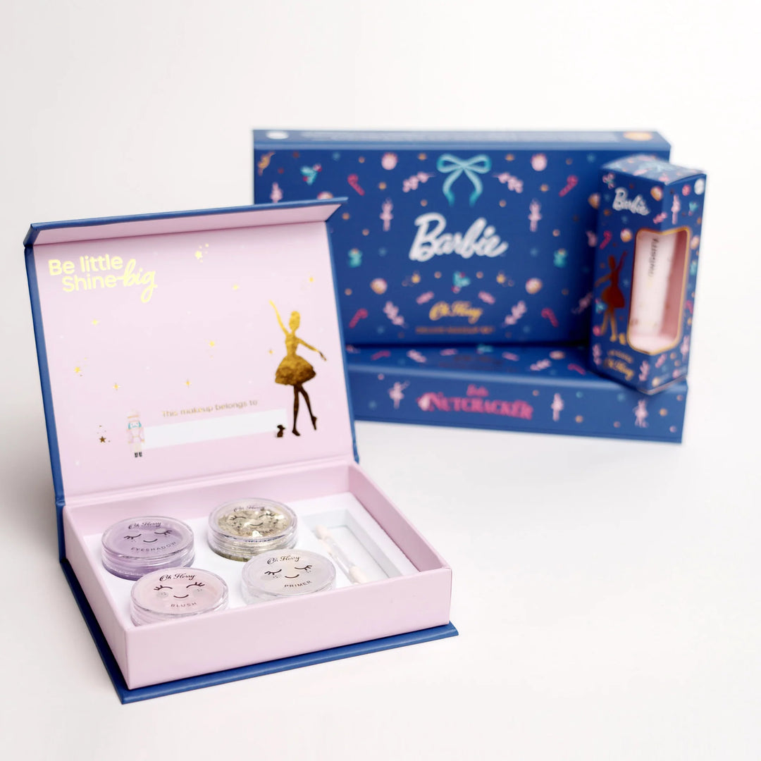 Oh Flossy x Barbie in the Nutcracker Mini Makeup & Glitter Set