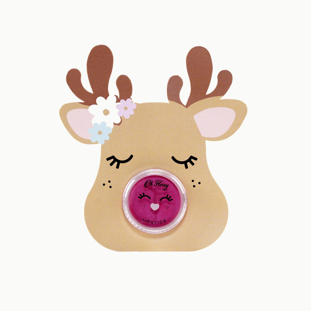 Oh Flossy Lipstick Stocking Stuffer | Rudolph