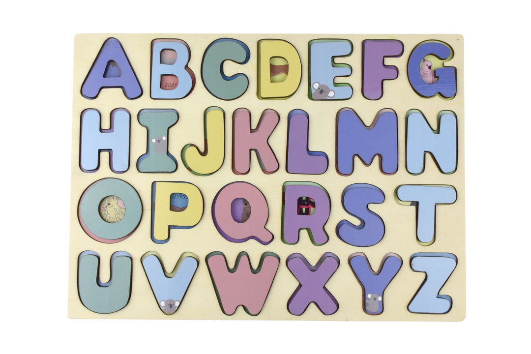 A-Z of Australian Animals Uppercase Wooden Puzzle