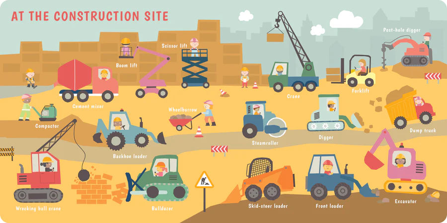 Padded Board Book - 100 Things That Go