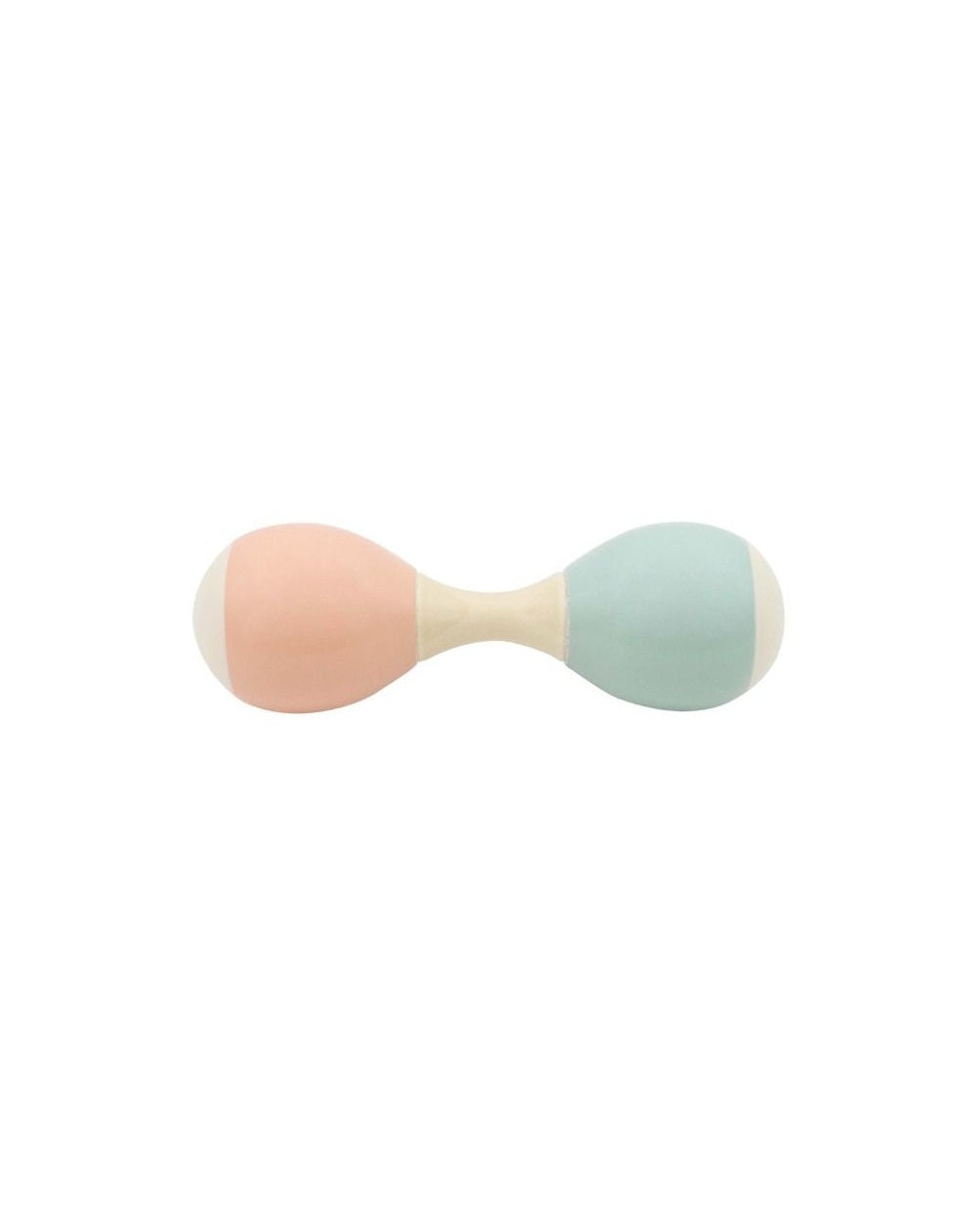Two-Tone Wooden Double Ended Maracas