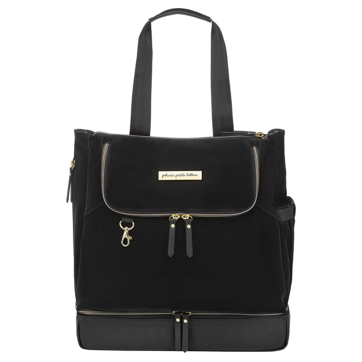 Pivot 2 in 1 Nappy Bag Tote & Backpack - Black