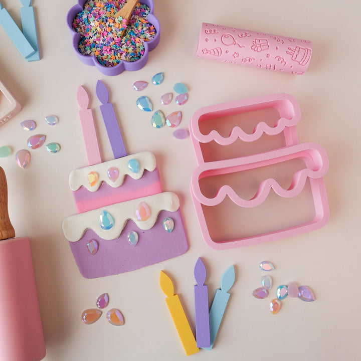Build-A-Birthday Cake Cutter Set