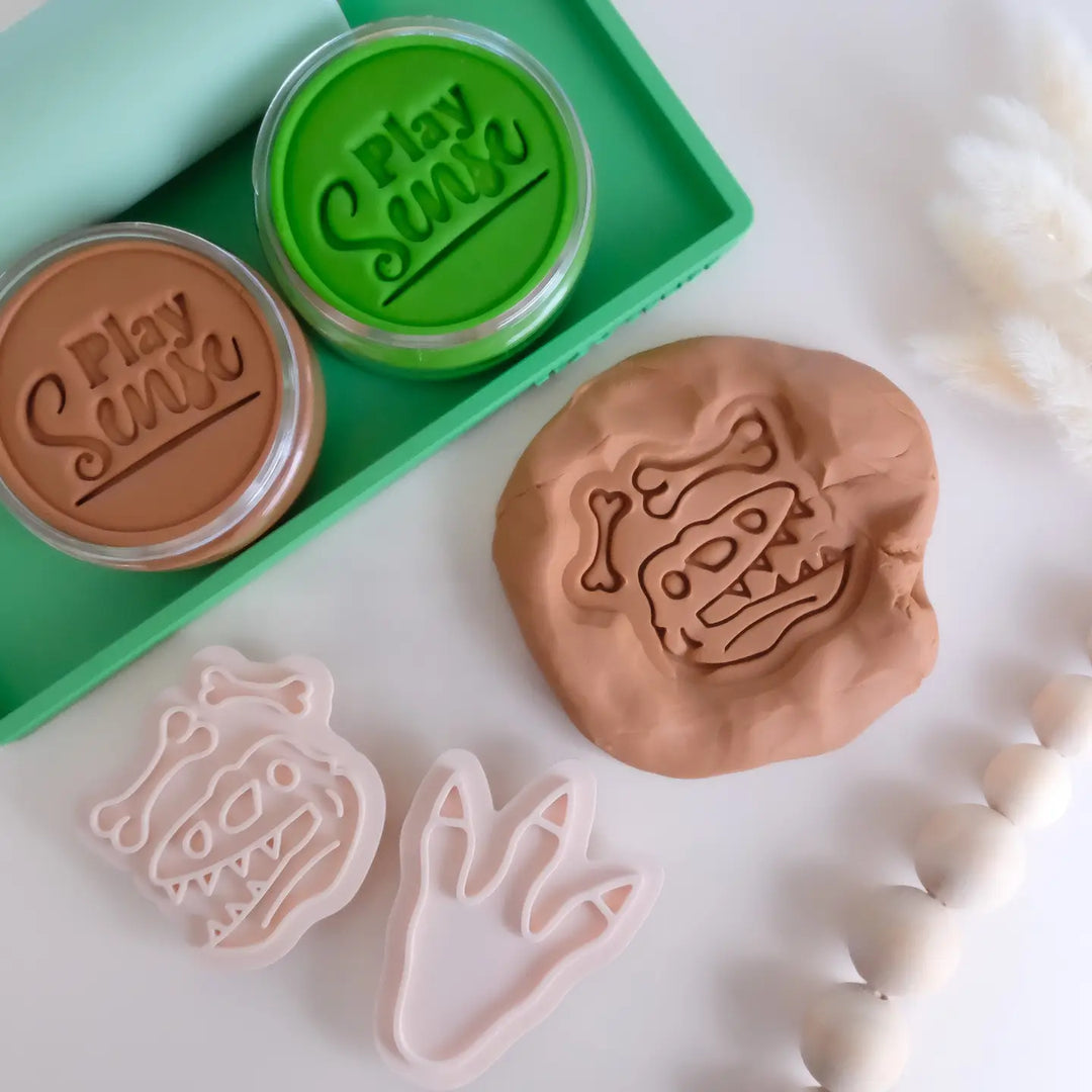 Eco Playdough Stamp | Dino Foot Print