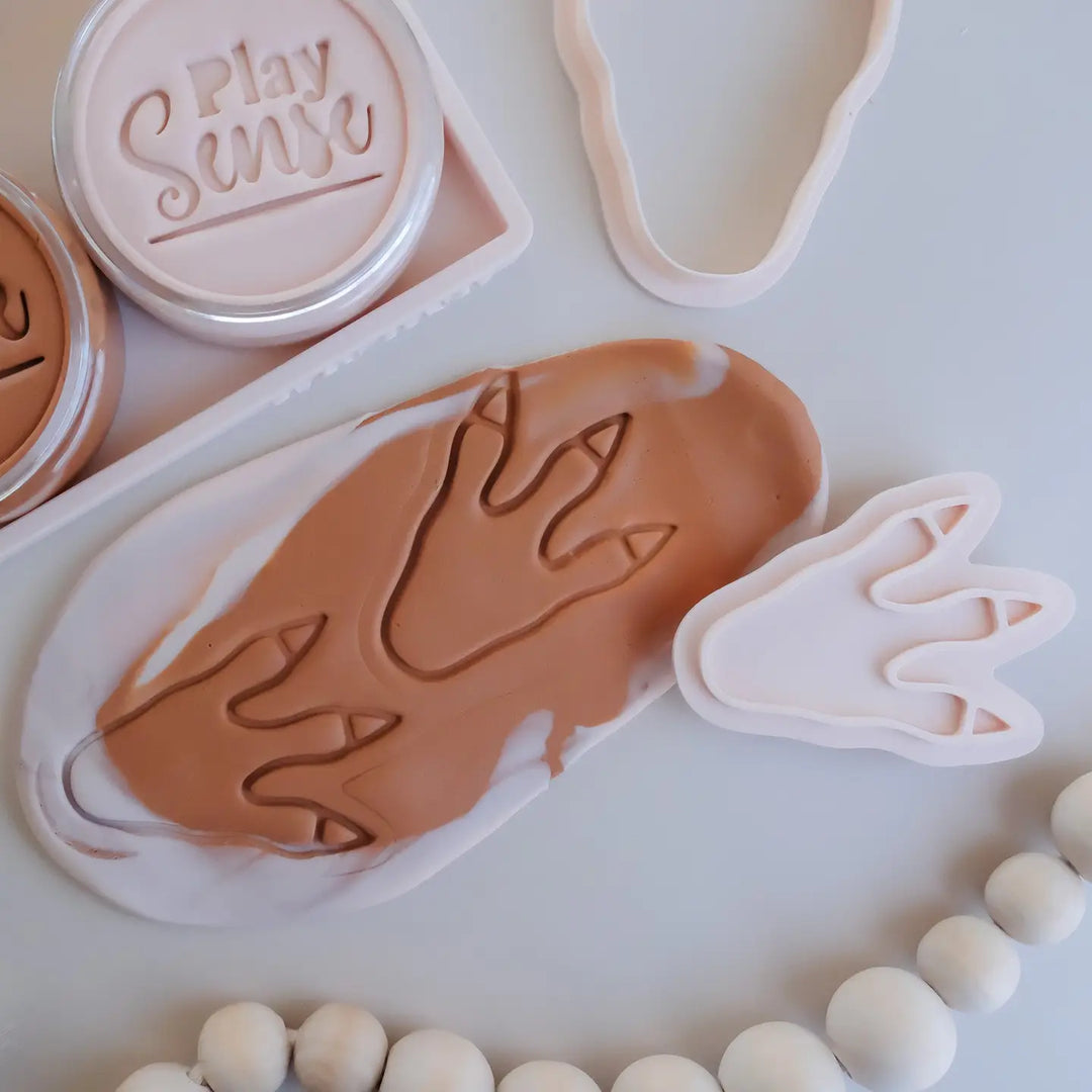 Eco Playdough Stamp | Dino Foot Print