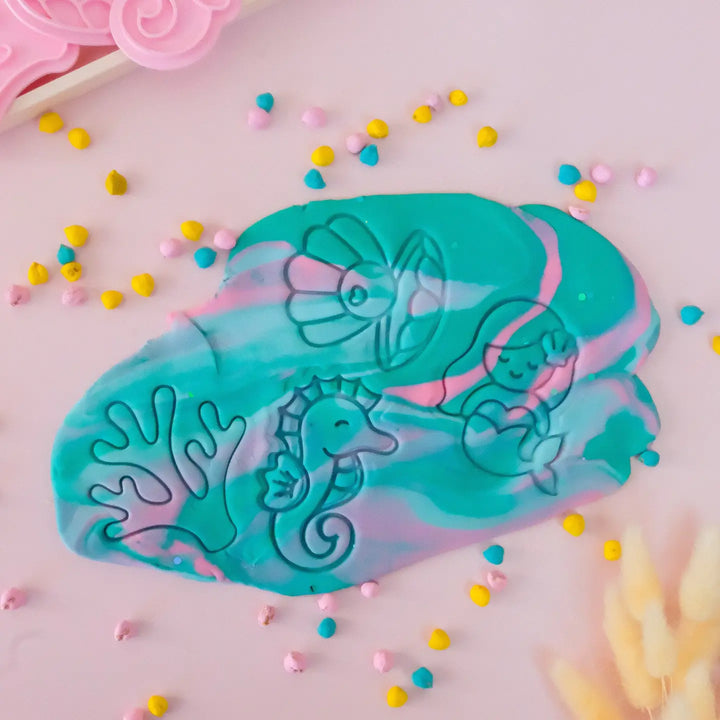 Eco Playdough Stamp | Mermaid