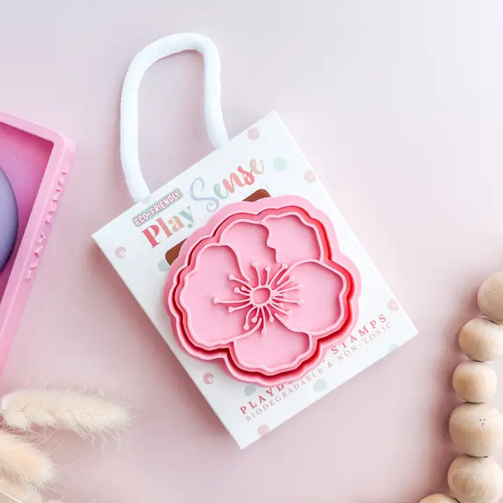 Eco Playdough Stamp | Poppy