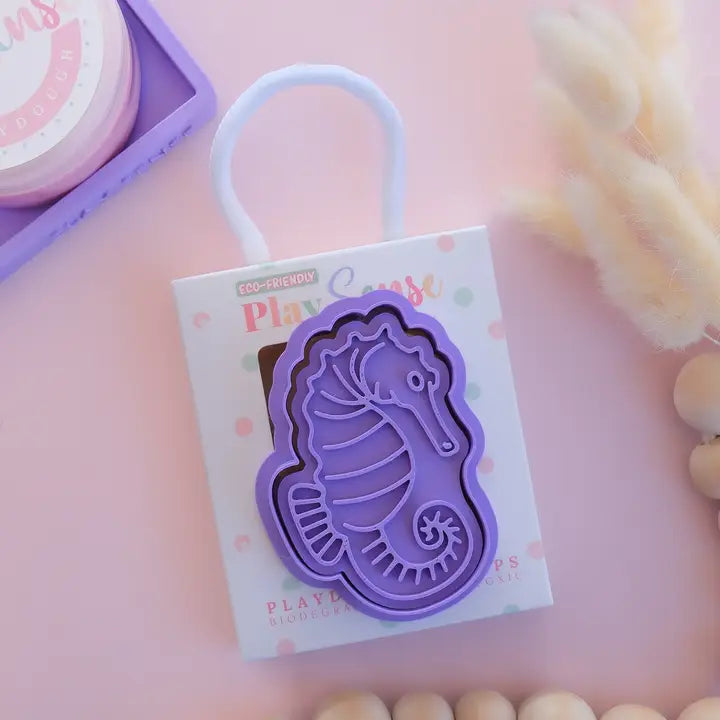 Eco Playdough Stamp | Seahorse