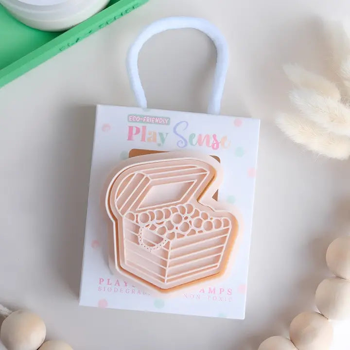 Eco Playdough Stamp | Treasure Chest
