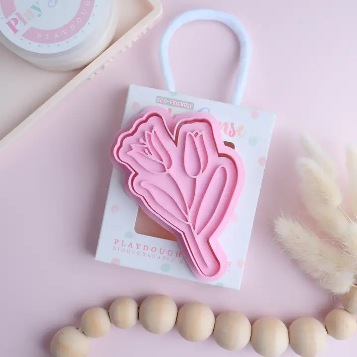 Eco Playdough Stamp | Tulip