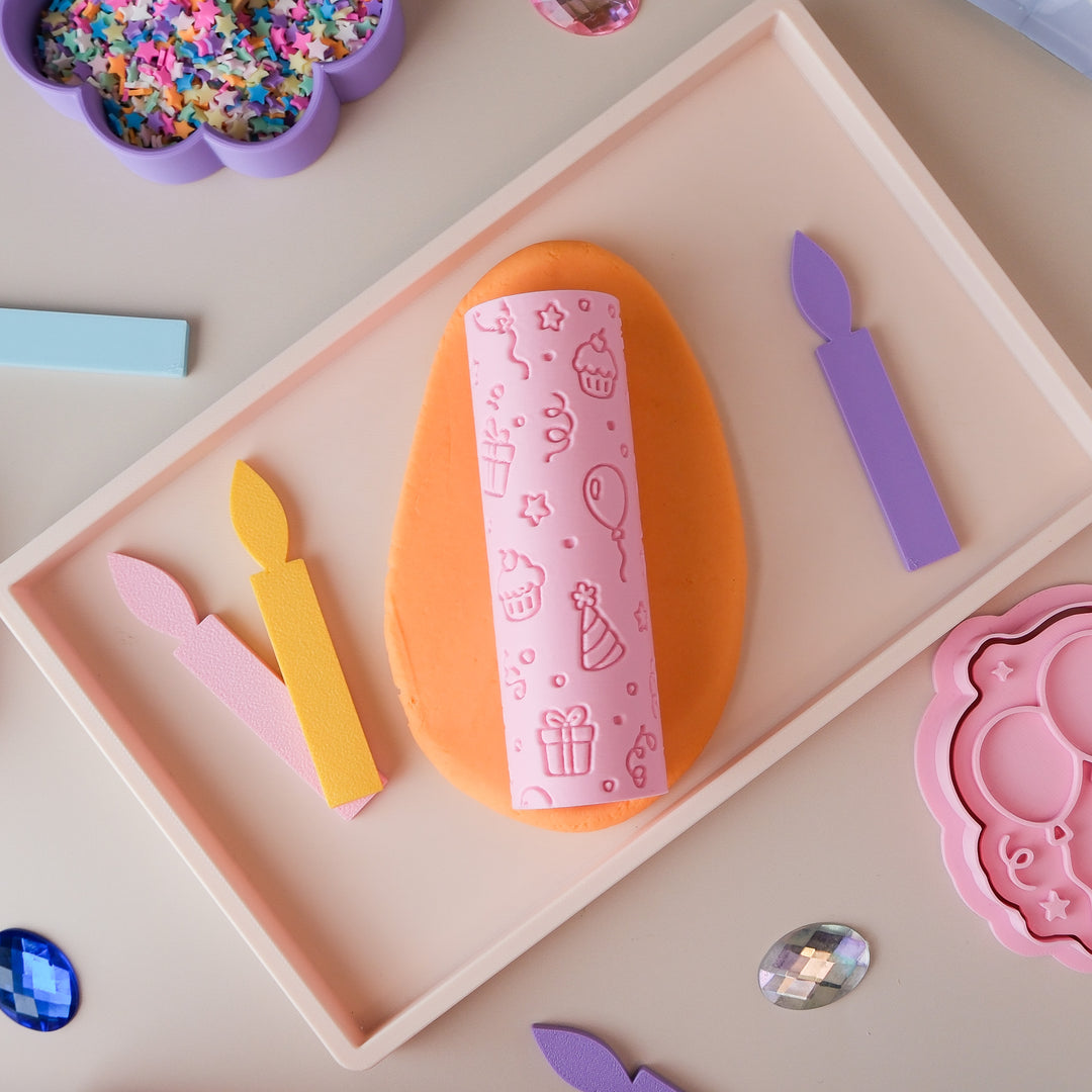 Play Sense Eco Textured Roller | Happy Birthday
