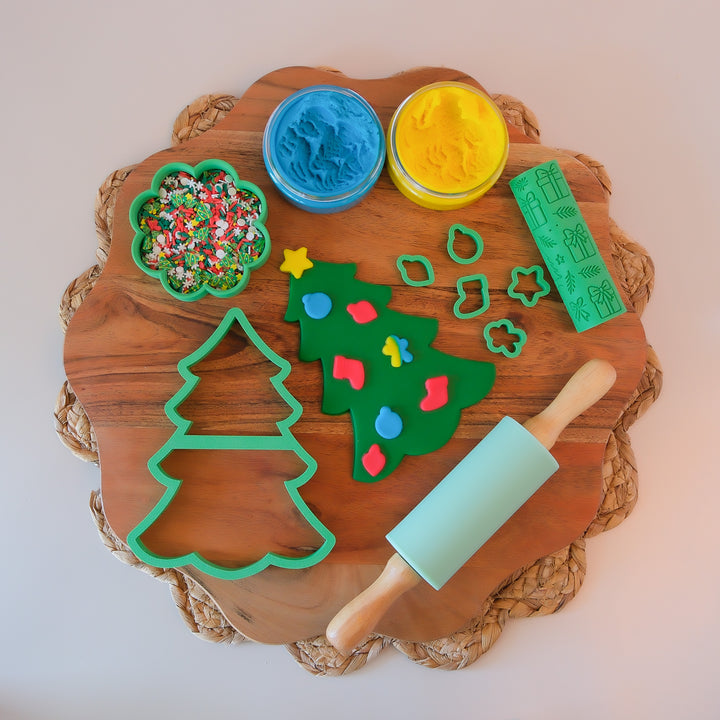 Play Sense Playdough Christmas Tree Set