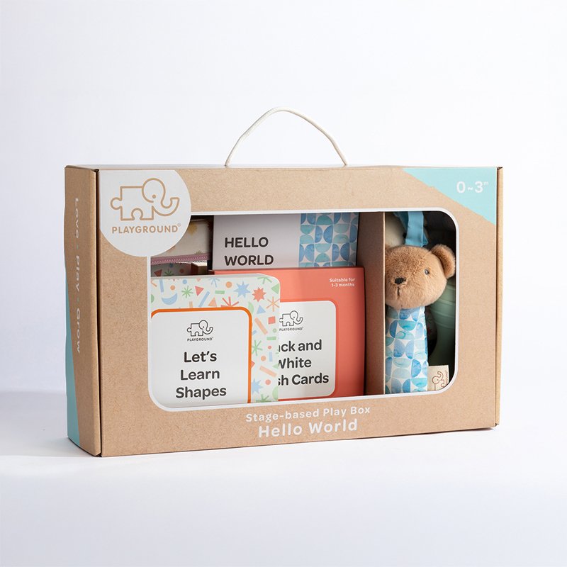 Hello World Toy Starter Pack Box 1 | 0-3 Months