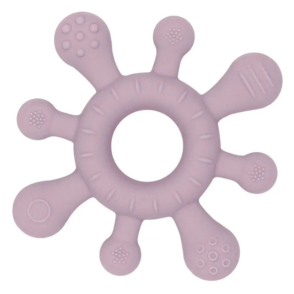Playground Silicone Splash Teether Dusty Mauve