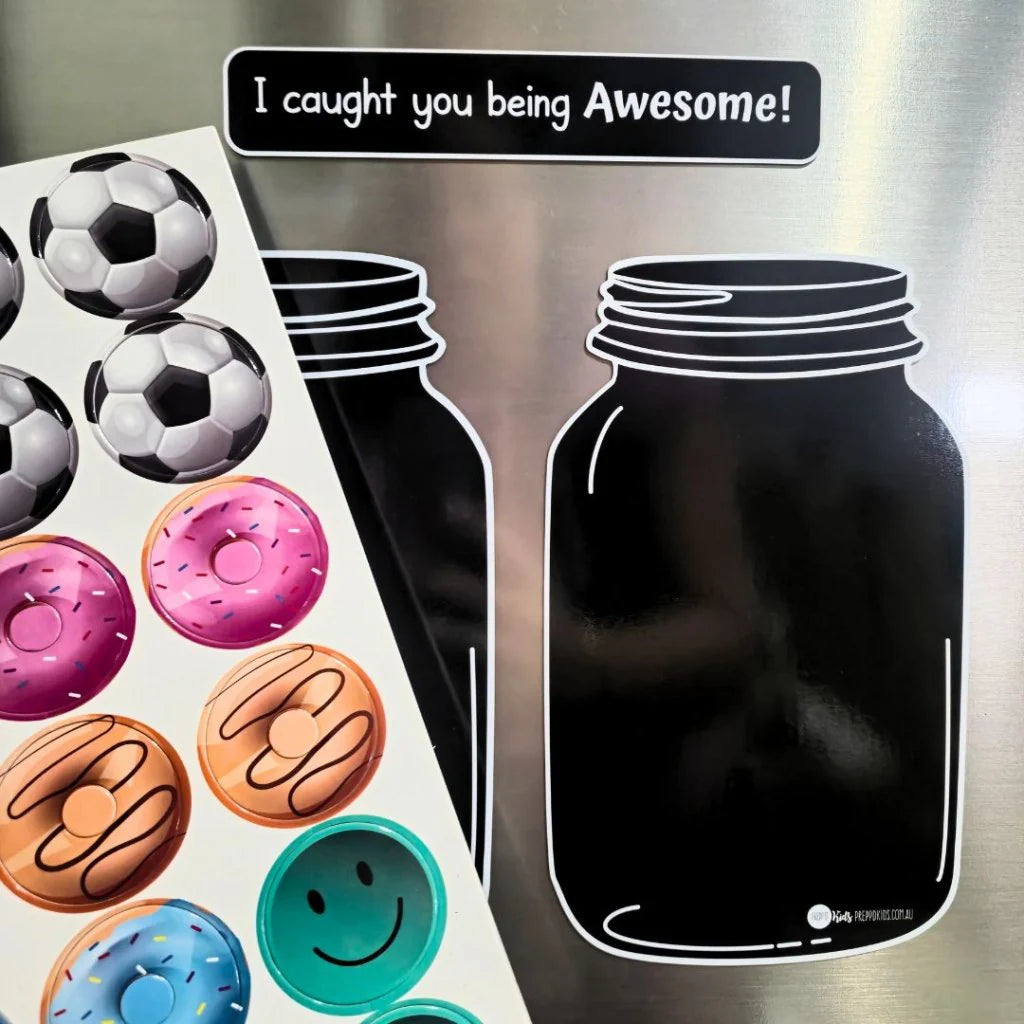 Preppd Kids Magnetic Jam Jar Reward Chart