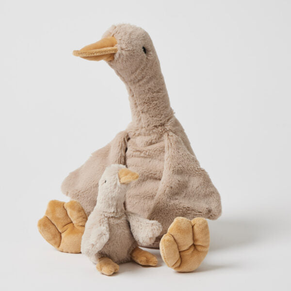 Puddle the Goose Plush Rattle