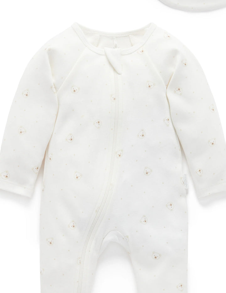 Purebaby Organic Vanilla Bear Welcome Baby Pack $120+ Value