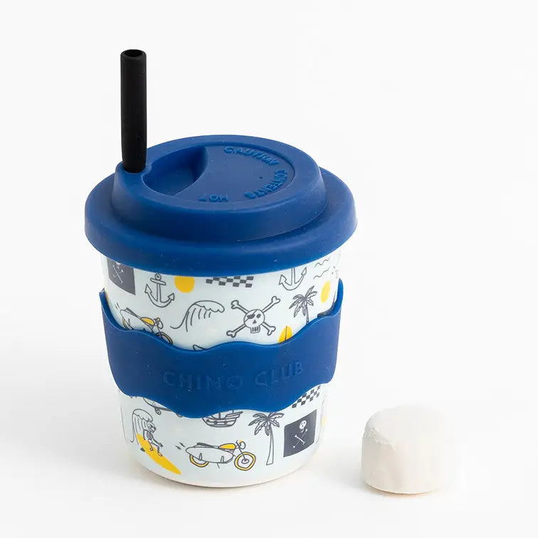 Rad Times Kids Keep Cup 240ml + Straw
