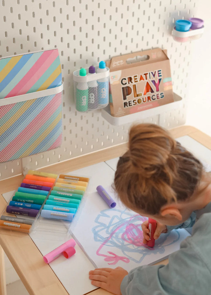 Rainbow Paint Sticks - 24 Pack Assorted