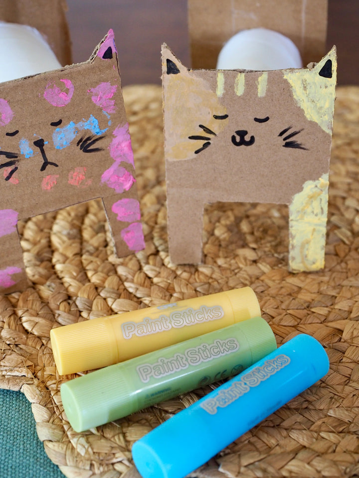 Rainbow Paint Sticks - 24 Pack Assorted