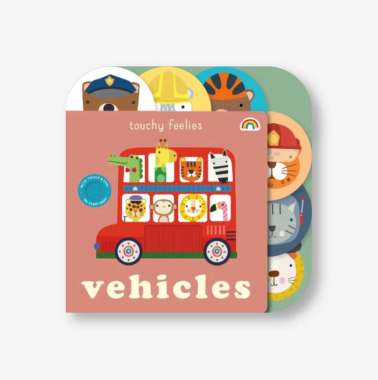 Touchy Feelies Board Book - Vehicles