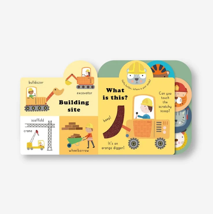 Touchy Feelies Board Book - Vehicles