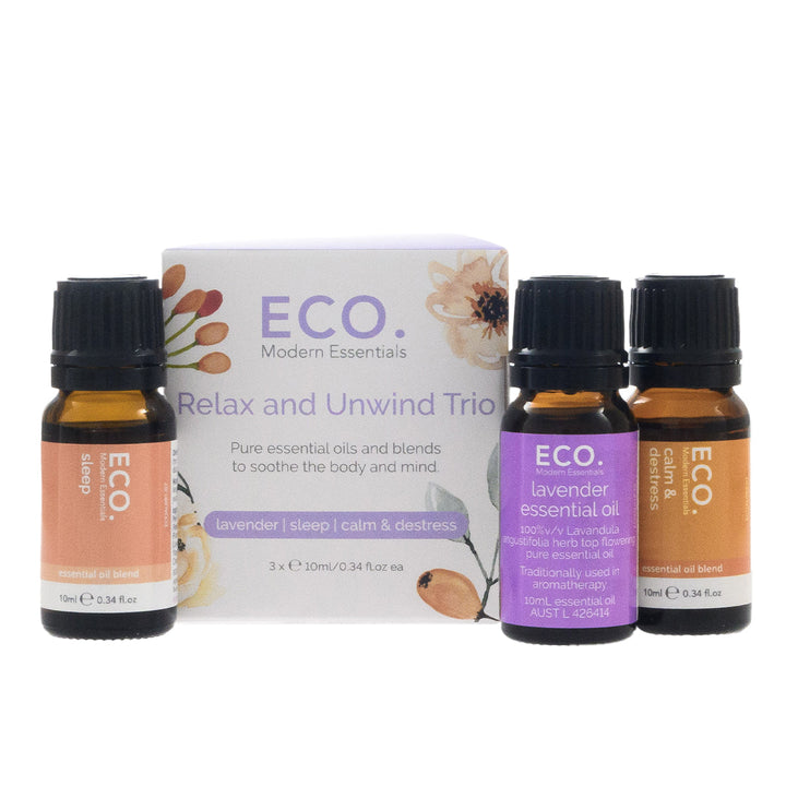 ECO Relax & Unwind Essential Oil Trio