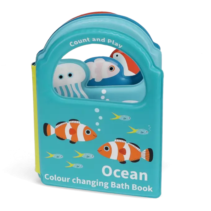 Rex London Colour Change Bath Book - Ocean