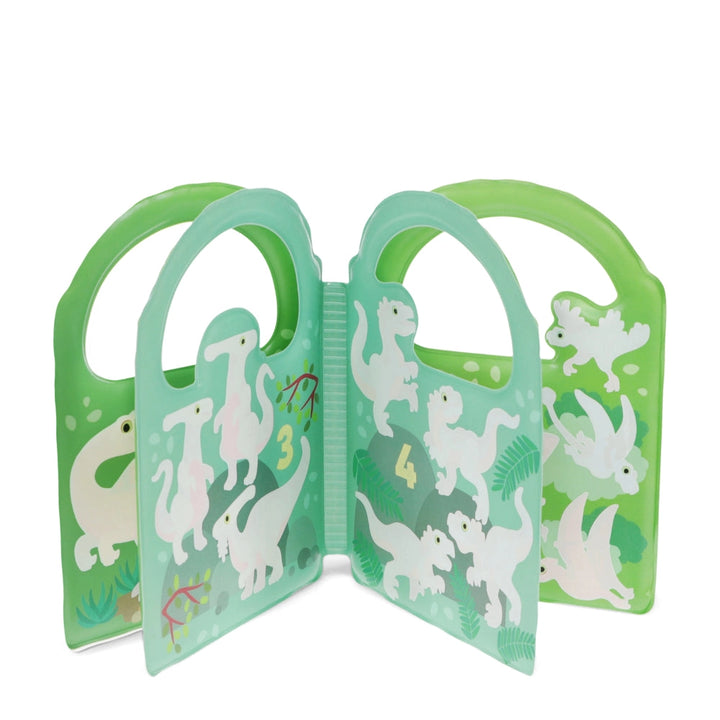 Rex London Colour Change Bath Book - Baby Dinosaur