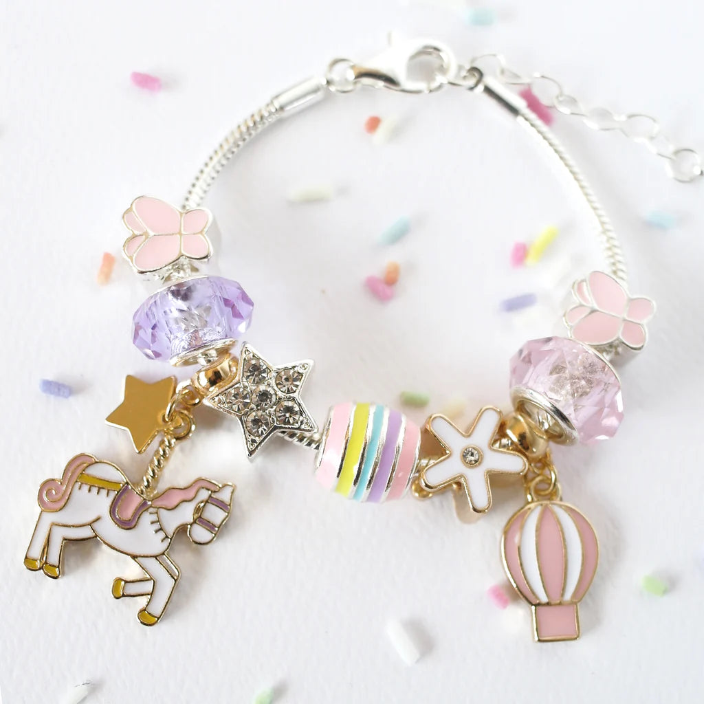 Lauren Hinkley Unicorn Carousel Charm Bracelet